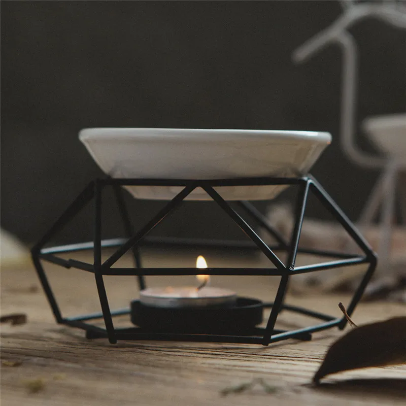 Скандинавская керамическая горелка для благовония ароматерапии с железной