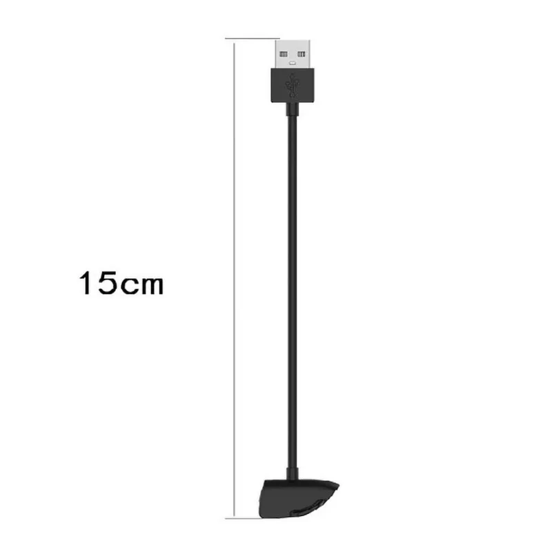 Темно-серый Usb кабель для зарядки док-станция зарядное устройство адаптер провода для samsung Galaxy Fit-e R375 Smartband браслет часы SM-R375 браслет - Цвет: Темно-серый