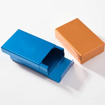 

high quality Metal Men Gift storage container multicolor cigarette Storage Smoking Case Tobacco Pocket Box Accessories
