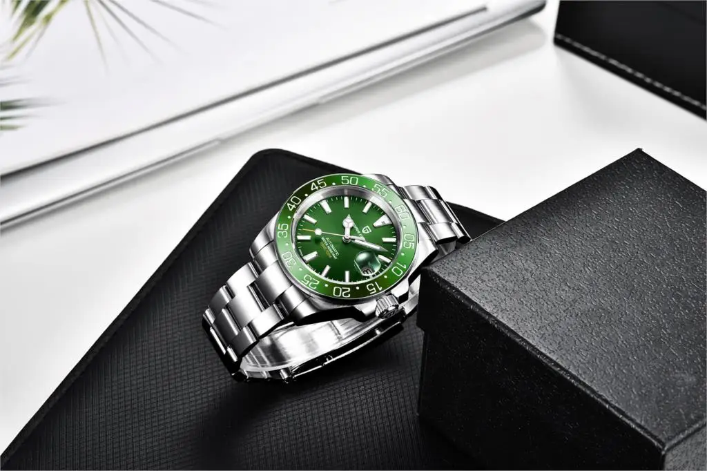 Reloj Hombre 2020 New PAGANI DESIGN Top Brand Men Automatic Mechanical Wristwatch 40mm Sapphire Glass Stainless Steel Men Watche 8 Hf2bc54b4bcb549cdae6312e2a167c1ccR