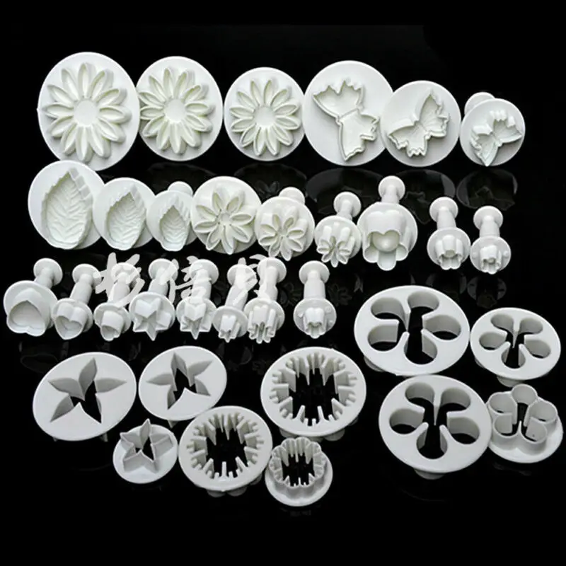 33 шт./компл. Sugarcraft инструмент для украшения торта набор помадки режущие инструменты для тортов печенье формы для выпечки торта