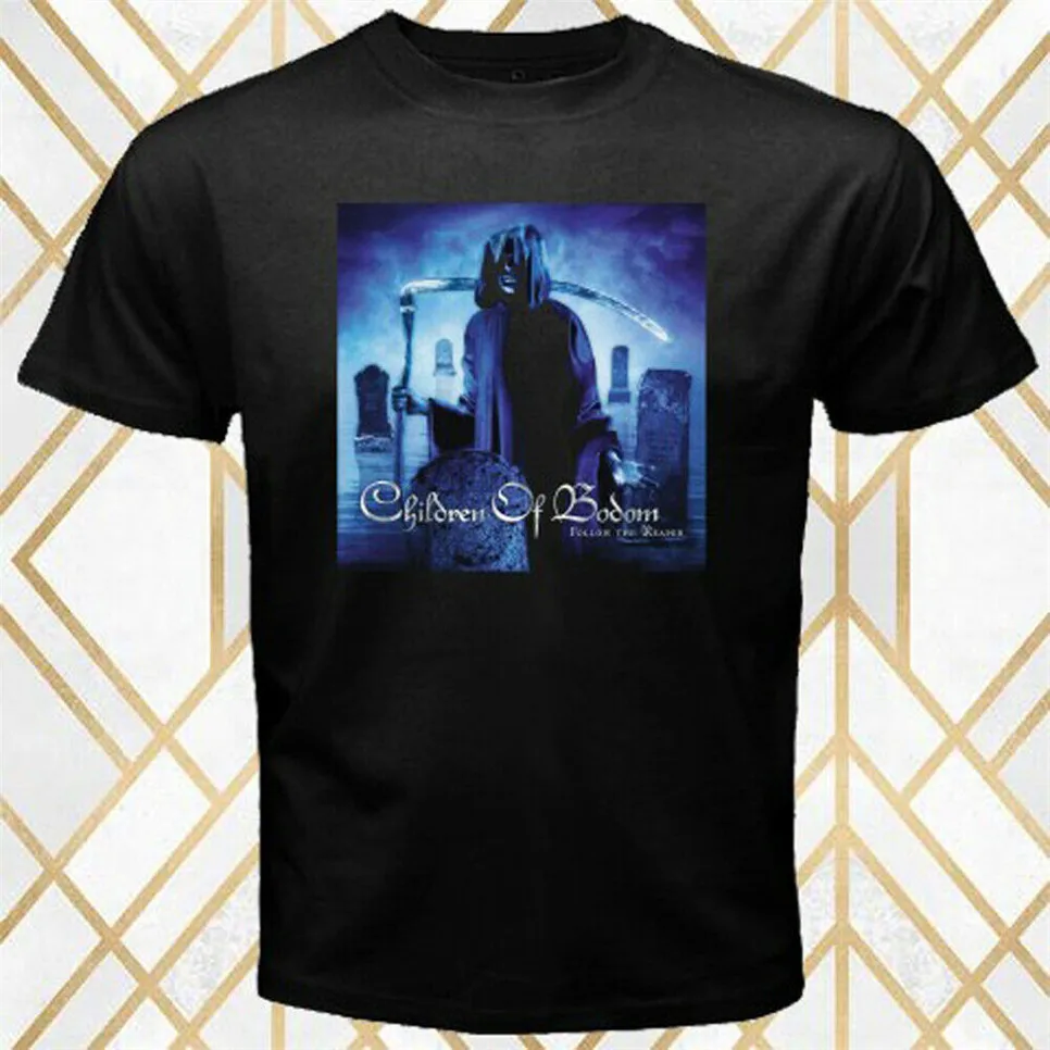 Children of bodom/черная футболка с логотипом альбома для мужчин размер S-3Xl рукоделия |
