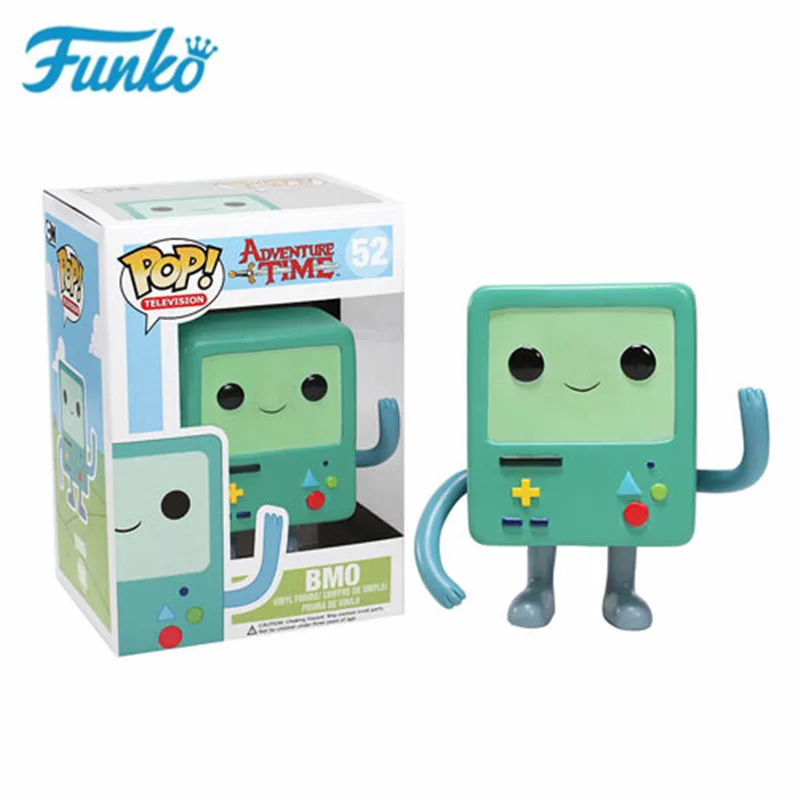 FUNKO POP Kids Favor мультфильм время приключений милый BMO и Джейк Виниловая фигурка Коллекция Модель игрушки для подарка на день рождения