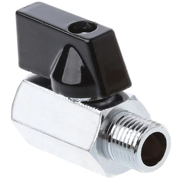 

2 Pcs Ball Valve 3/4 (6 Points) Inside and Outside Wire Polished Brass Ball Valve Polished Frosted Straight Ball Valve