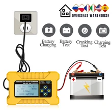 Оригинальный AUTOOL BT380 автомобиля Батарея Тесты er 12V CCA2400 Батарея зарядки Тест на проворот коленвала Тесты анализатор 220V 110V Банк мощности транспортного средства