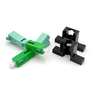 

UNIKIT Single-Mode Connector FTTH Tool Cold Connector Tool SC APC UPC Fiber Optic Fast Connector 53mm