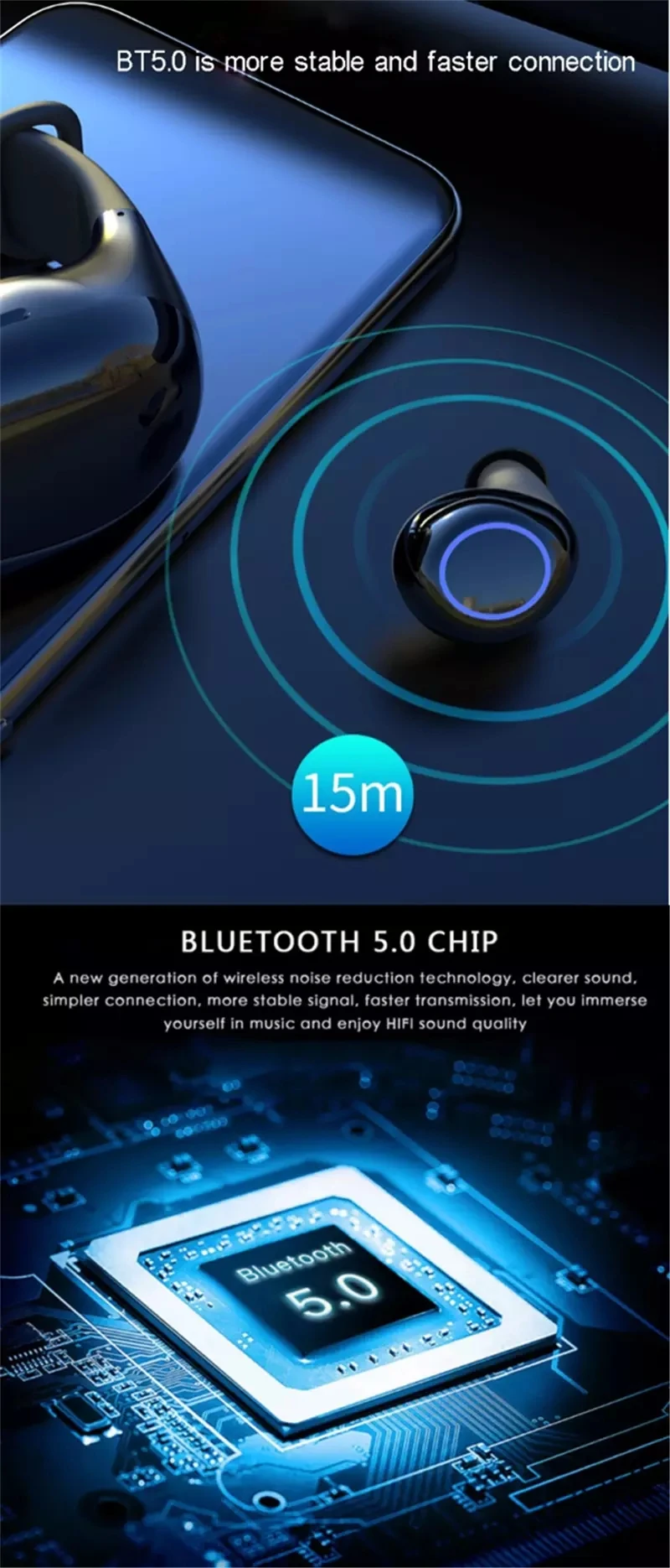 2 в 1 HM50 TWS Наушники Беспроводные Bluetooth 5,0 Браслет беспроводные стерео HIFI спортивные наушники сенсорный с зарядным устройством чехол