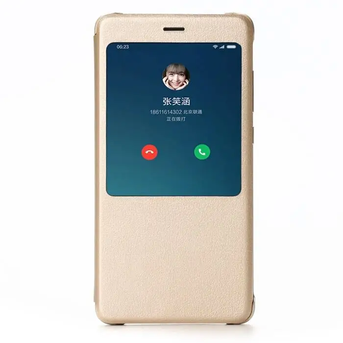 Original Xiaomi Redmi Note 4 4x Case pu leather Flip Case Xiaomi redmi note 4/note 4x X Global version 5.5inch