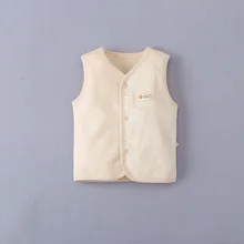 Childrenswear New Style Baby Colored Cotton Waistcoat Spring And Autumn Vest Men And Women Children Waistcoat Infant Warm Waistc