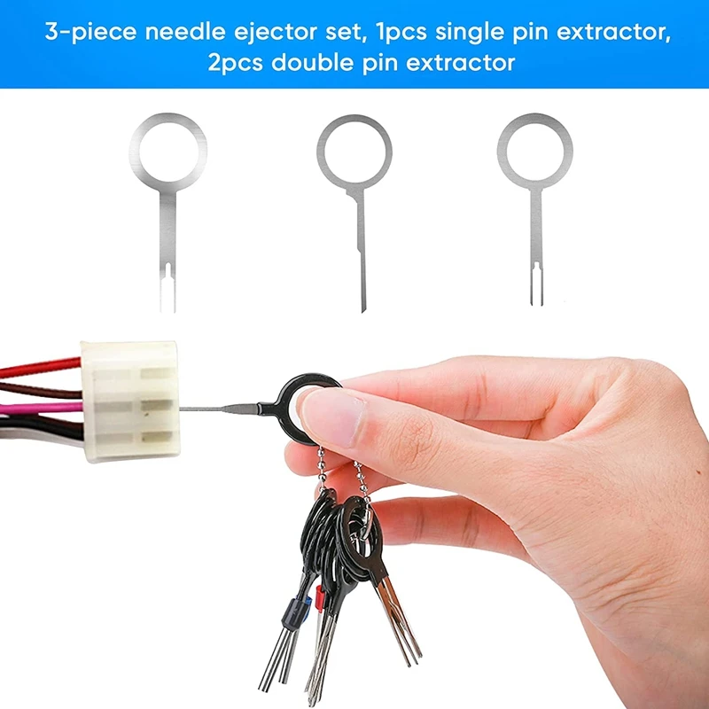 82PCS Terminal Extractor Removal Tool Kit Depinning Key Tool Set for Car  Household Devices, Wire Connector Tool with Bag - AliExpress