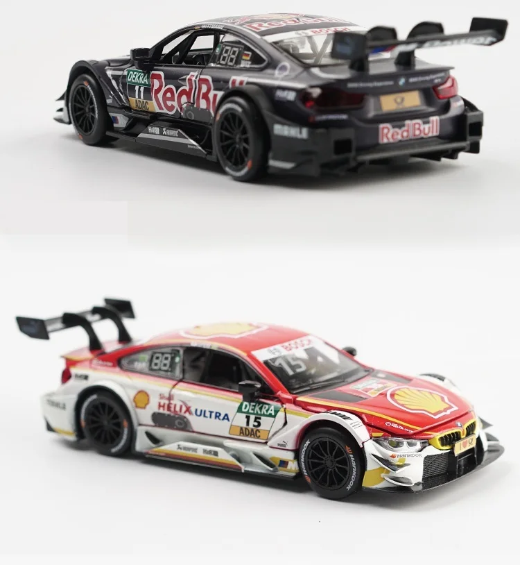 Точная имитация эксклюзивный Diecasts& Toy Vehicles: RMZ city автостайлинг M4 DTM Racing 1:32 литая под давлением модель звуков и света