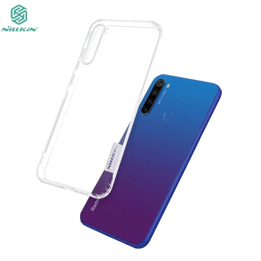 Чехол для xiaomi redmi note 8T оригинальный силиконовый прозрачный мягкий чехол NILLKIN из
