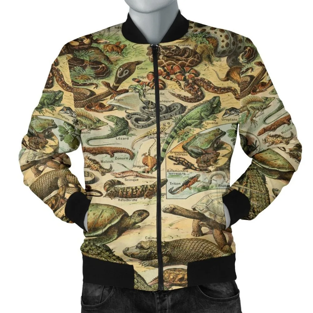 Bomber Jacket - Reptiles 2