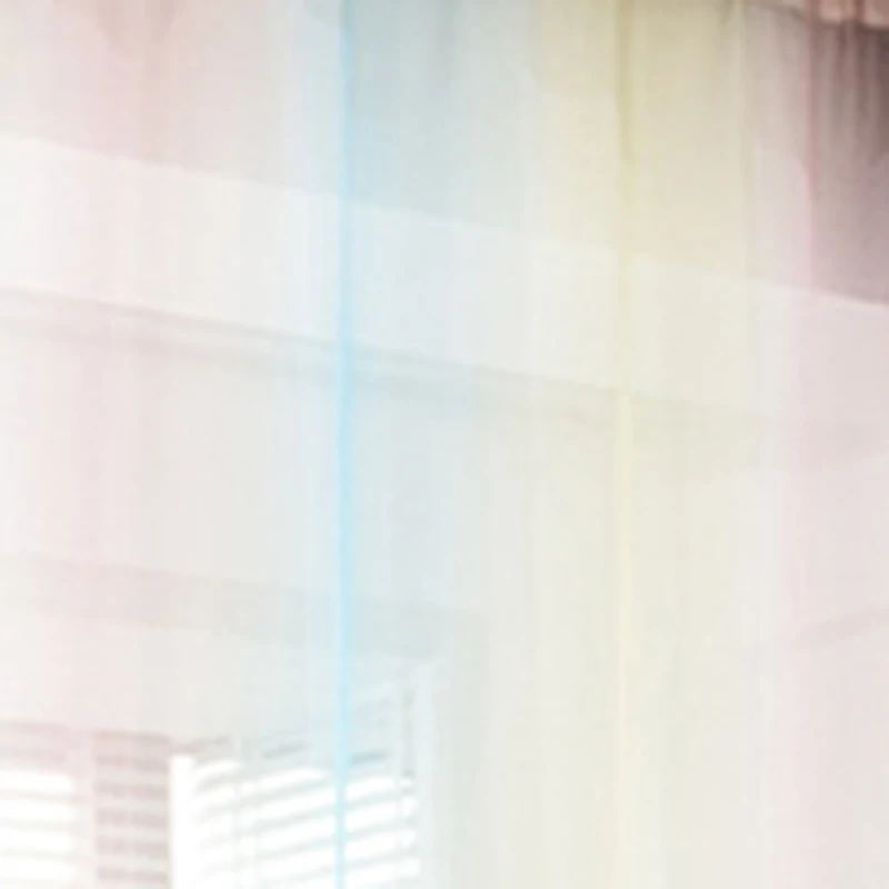 Многоцветная полосатая строчка оконных экранов для гостиной красочные полузатемненные занавески ткань для спальни балкон W-HM118#30 - Цвет: Pink Tulle