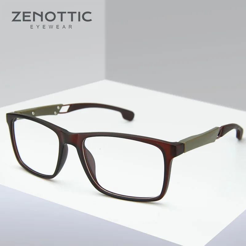 Очки ZENOTTIC мужские для близорукости спортивные по рецепту с Anti Blue Ray покрытием