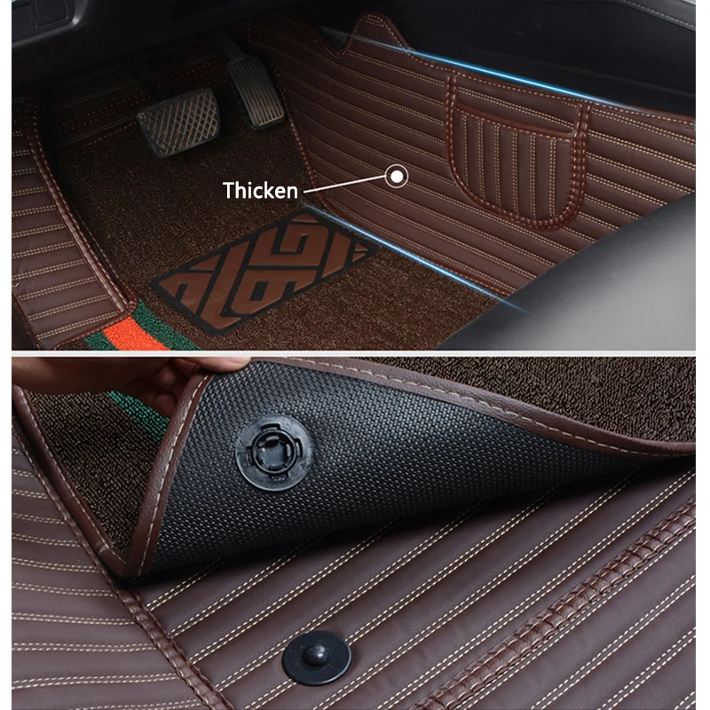 Пользовательские автомобильные коврики для Toyota 86 Land Cruiser Prado CHR CROWN Zelas Previa WISH Venza Fortuner Sienna, Tundra автомобильные коврики
