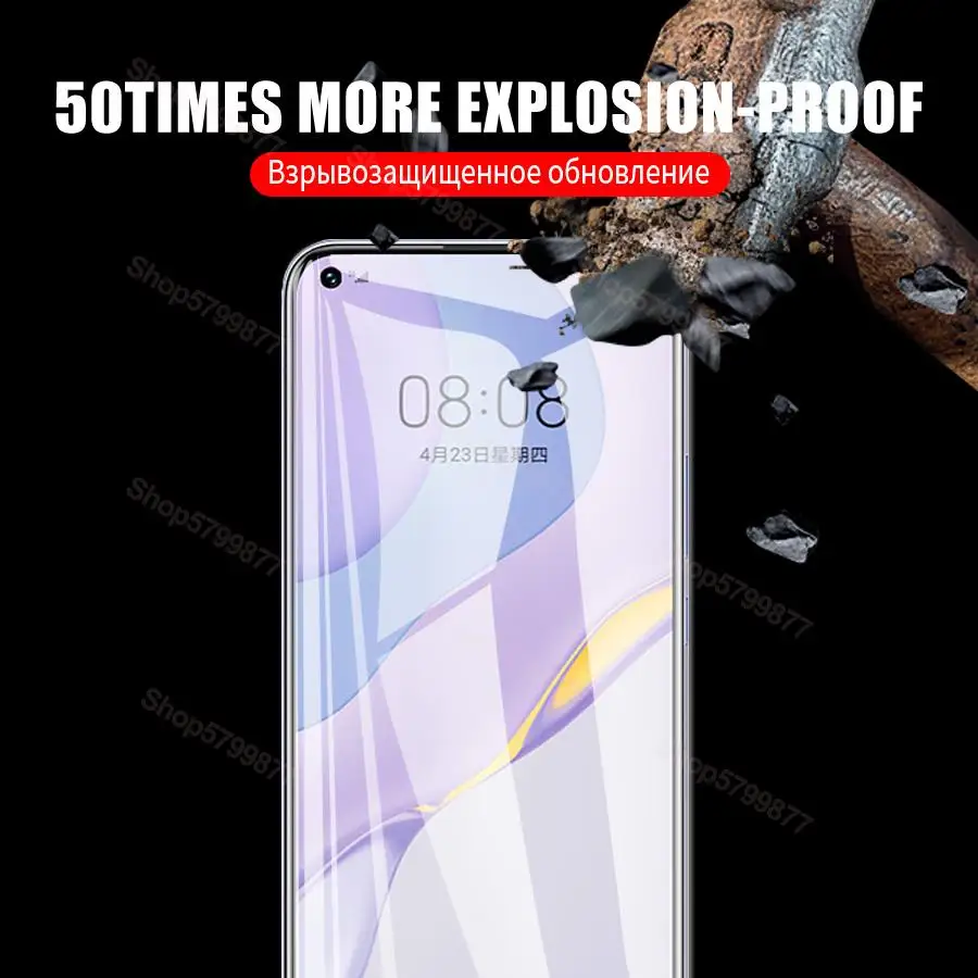 mobile protector 9D Full Tempered Glass For Huawei Nova 5T 4 5 Nova3 2i 3i 3e Nova4 4e Screen Protector Nova 6 7 8 SE Nova5 5i 7i Protective Film cell phone screen protector