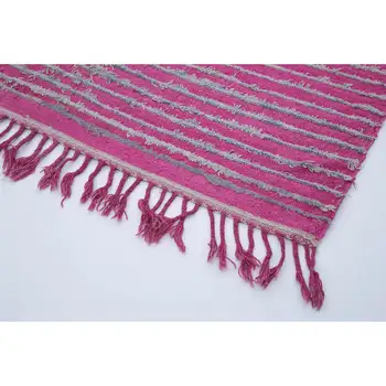 

264x363 Cm Pink Handmade Modern Area Rug-9x12 Ft