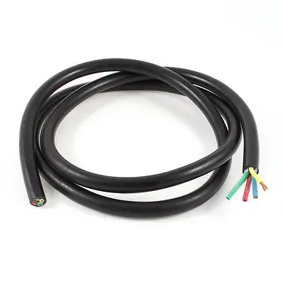 11/4 AWG провода медные ядра гибкий ПВХ изолированный RVV КАБЕЛЬ 1,5 м 4.9FT