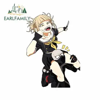 

EARLFAMILY 13cm x 9.4cm for My Hero Academia Vinyl Car Wrap Funny Car Stickers Windows Laptop Waterproof Refrigerator Decals