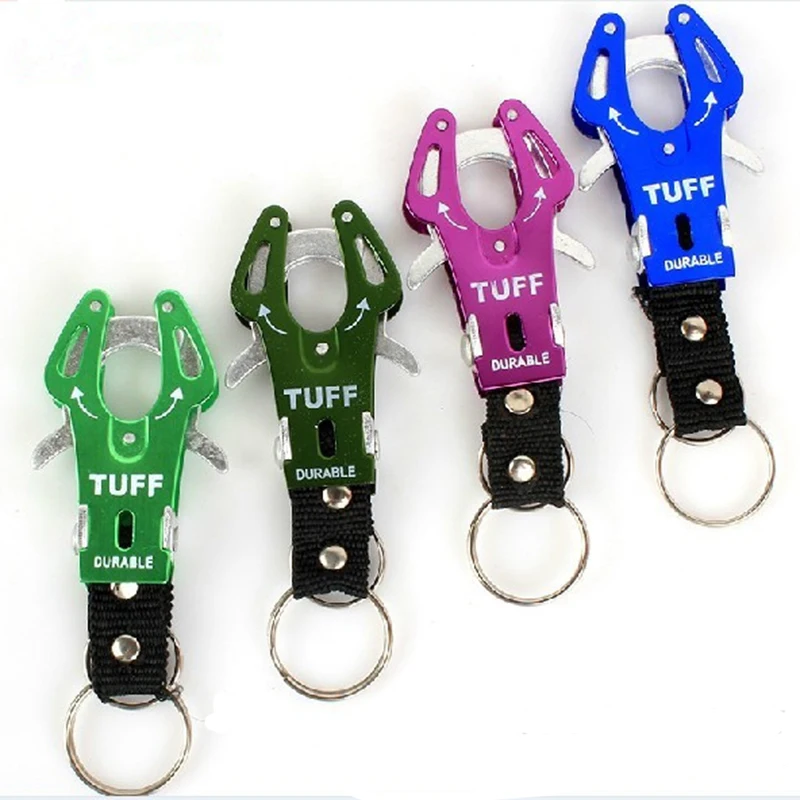 

1Pcs Outdoor Multi-function Portable Carabiner Climbing Durable Hook Clip Tiger Buckle Hanging Exquisite Key Chain Random Colors