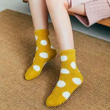 Красивые носки для девочек сказочные эластичные домашние мягкие носки-тапочки для женщин и девочек пушистые теплые зимние дышащие мягкие носки@ 7