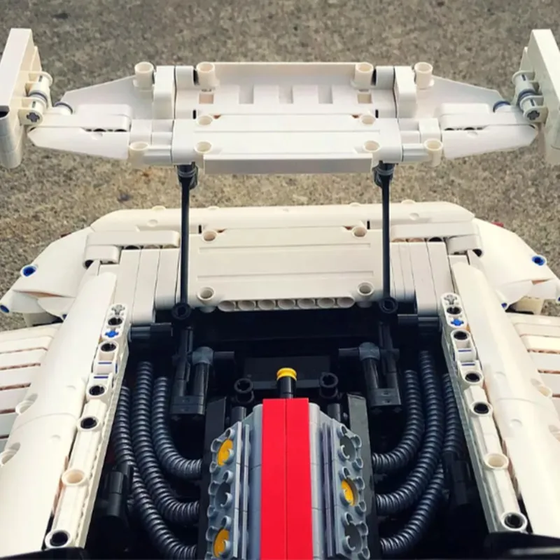 Новинка, MOC Acura nsx GT, спортивный автомобиль, MOC-10858, силовые функции двигателя, подходят для технологические строительные блоки, кирпичи, игрушки для детей, сделай сам, подарок