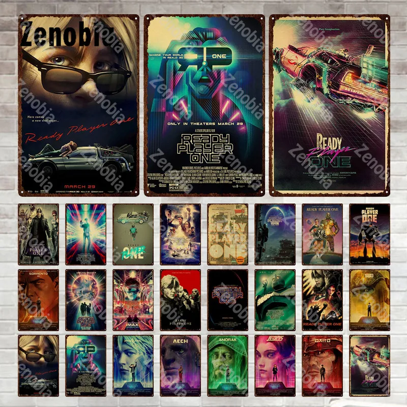 Home Decoration Movie Art Tin Sign Metal Poster Plaque Metal Sign