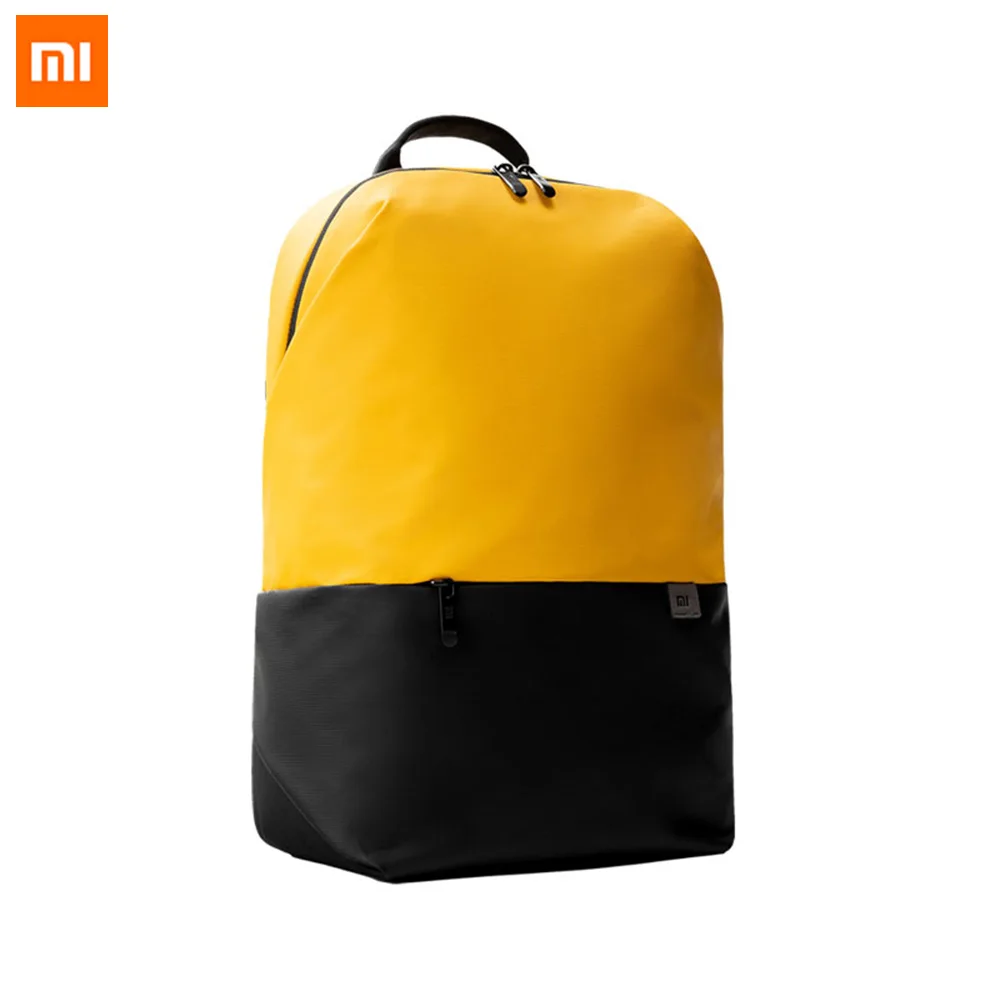 yellow Крепление для спортивной камеры Xiao mi рюкзак для дрона mi 20L большой Ёмкость Водонепроницаемый легкий 15,6 дюймов ноутбука сумка красочные для активного отдыха и развлечений сумка на грудь - Цвет: yellow