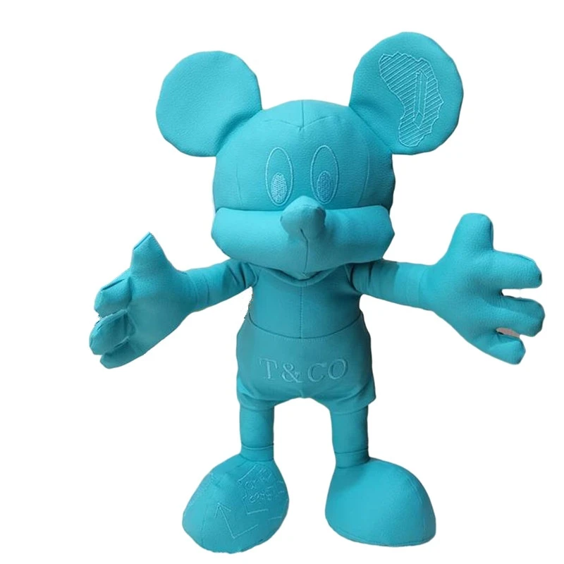 オリジナル新ホットディズニークラシックブルーpuミッキーマウスかわいいファッションぬいぐるみぬいぐるみ21限定版ギフト47センチメートル Null Aliexpress