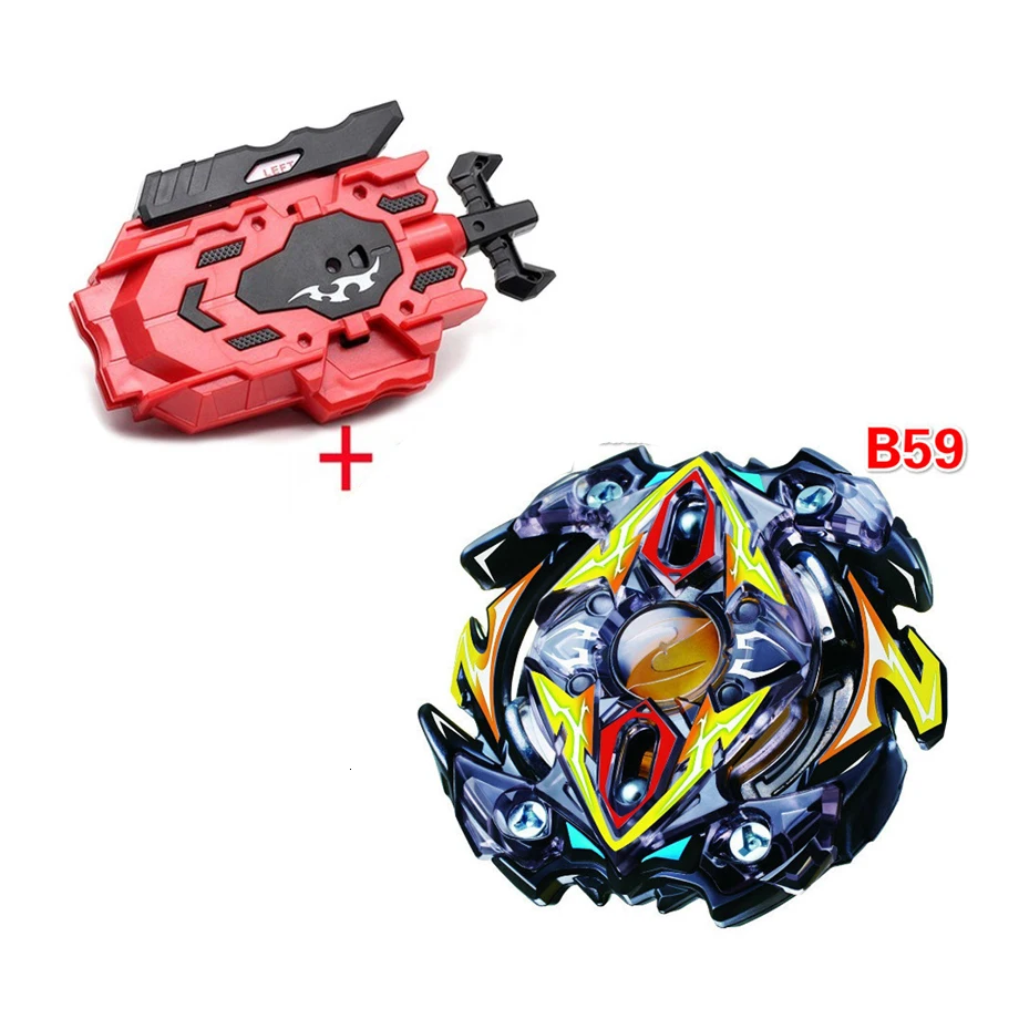 Beyblade Burst B-148 CHO-Z VALKYRIE. Z. Ev с левым и правым двухсторонним пусковым устройством, металлический бустер, топ стартер, гироскоп, спиннинговая игрушка для боя - Цвет: B59