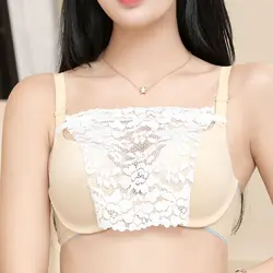 2021NEW Tube Top Chest-Wrap Underwear Anti-Exposure bandeau top Small Chest One-Piece Lace Underwear Bra Chest Anti-Slip Bra