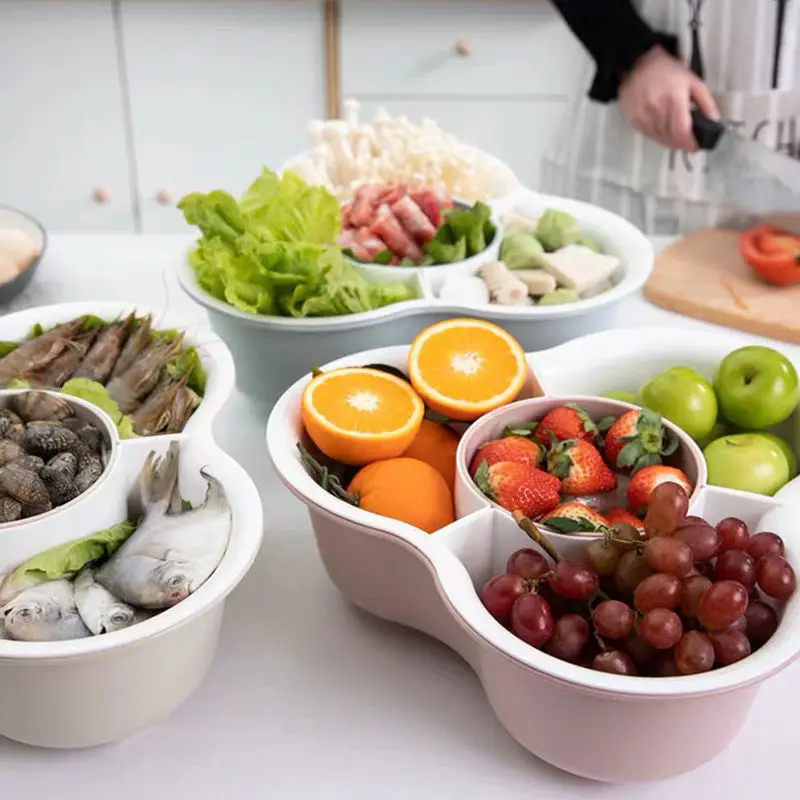 

Storage Basket Kitchen Large Plastic Drain Rack Triangular Storage Storing Fruits And Vegetables Organizing Baskets Container