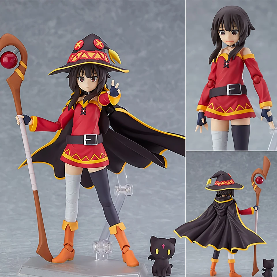 Tronzo MF Figma#407 Konosuba Божье счастье на этом чудесном мире Megumin ПВХ Фигурки игрушки на Рождество