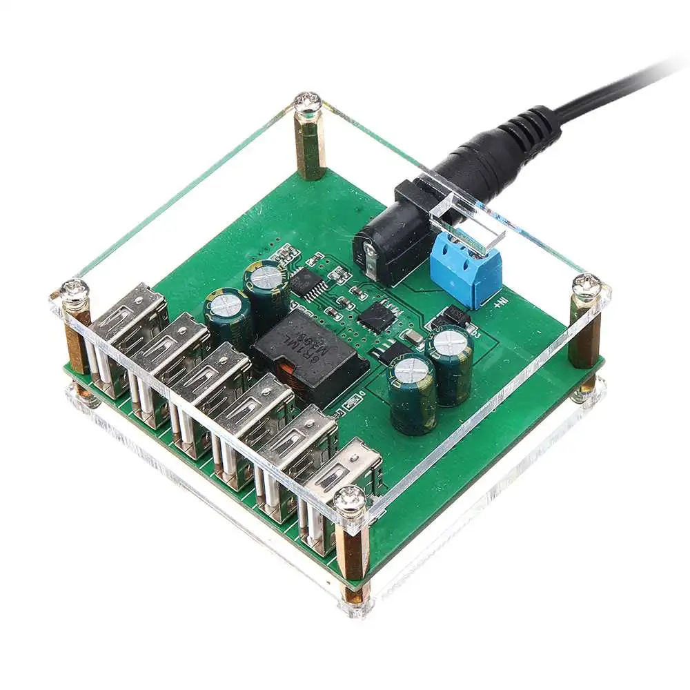 LEORY output USB выход Модуль питания понижающий регулятор Преобразователь мощности 6 10 в 12 В 24 в 36 В до 5 В/8А модуль
