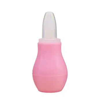 

Manual Silicone Nasal Aspirator Nasal Suction Pump Baby Nasal Suction Device Cold Nose Cleaning Tool