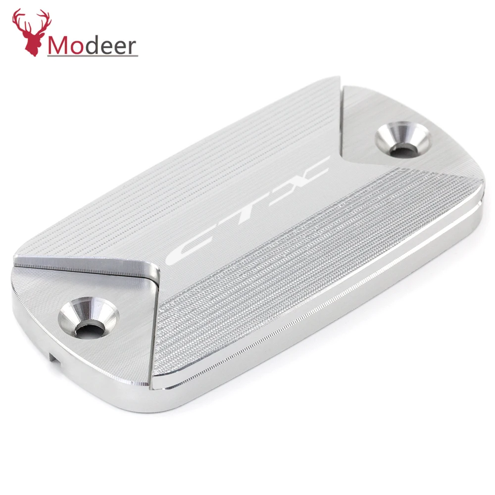 For Honda CTX 700 700N 1300 CXT700 CTX1300 2014 2015 2016 Logo (CTX) CNC Motorcycle Front Brake Fluid Reservoir Cap Cover (5)