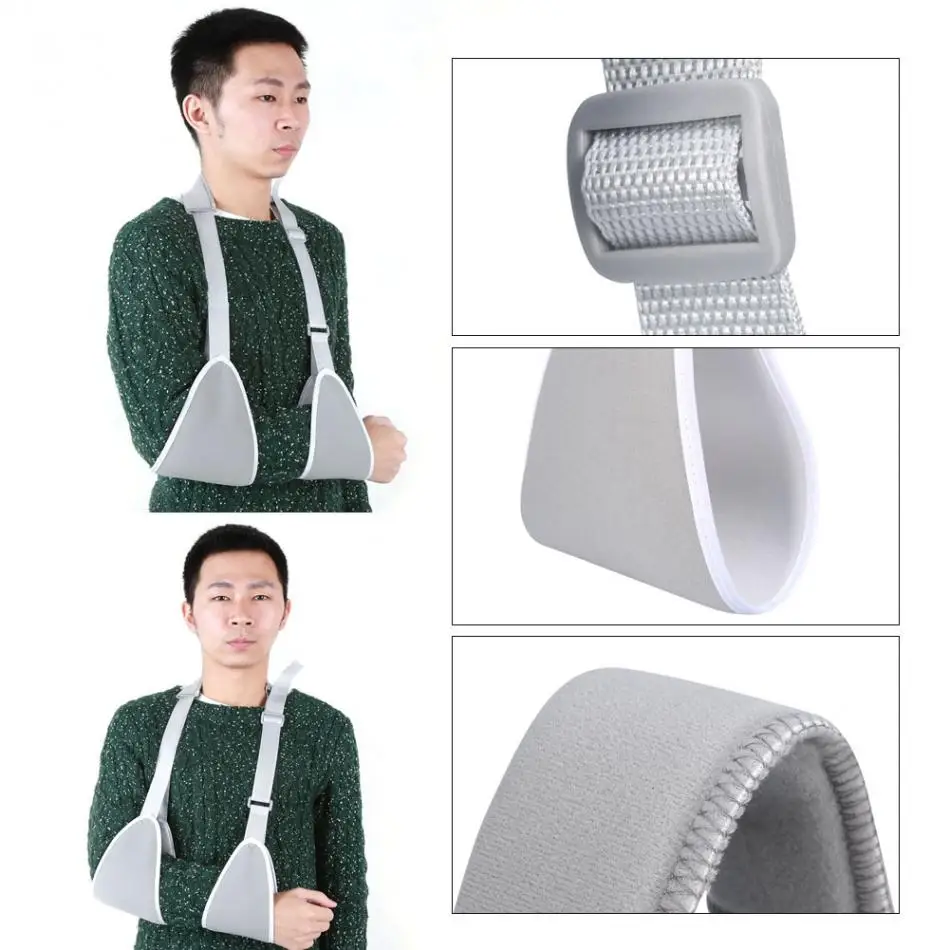 Adjustable Shoulder Arm Sling Swathe Brace Reinforced Immobilizer HL Braces Supports Forearm Fracture Bandage|Брекеты и подставки| |