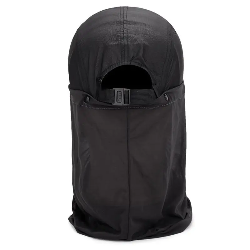 

Outdoor Sports Windproof Sunscreen Visor Cap Summer Cycling Fishing Anti Mosquitoes Thin Quick-Drying Breathable Cap