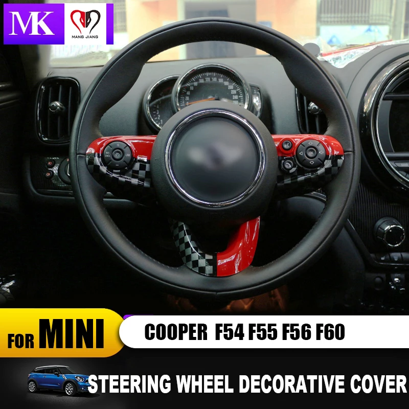 3 шт. для MINI COOPER F54 F55 F56 F60 Countryman, Clubman рулевая панель мультимедийная Кнопка стикер Наклейка Обложка стикер чехол