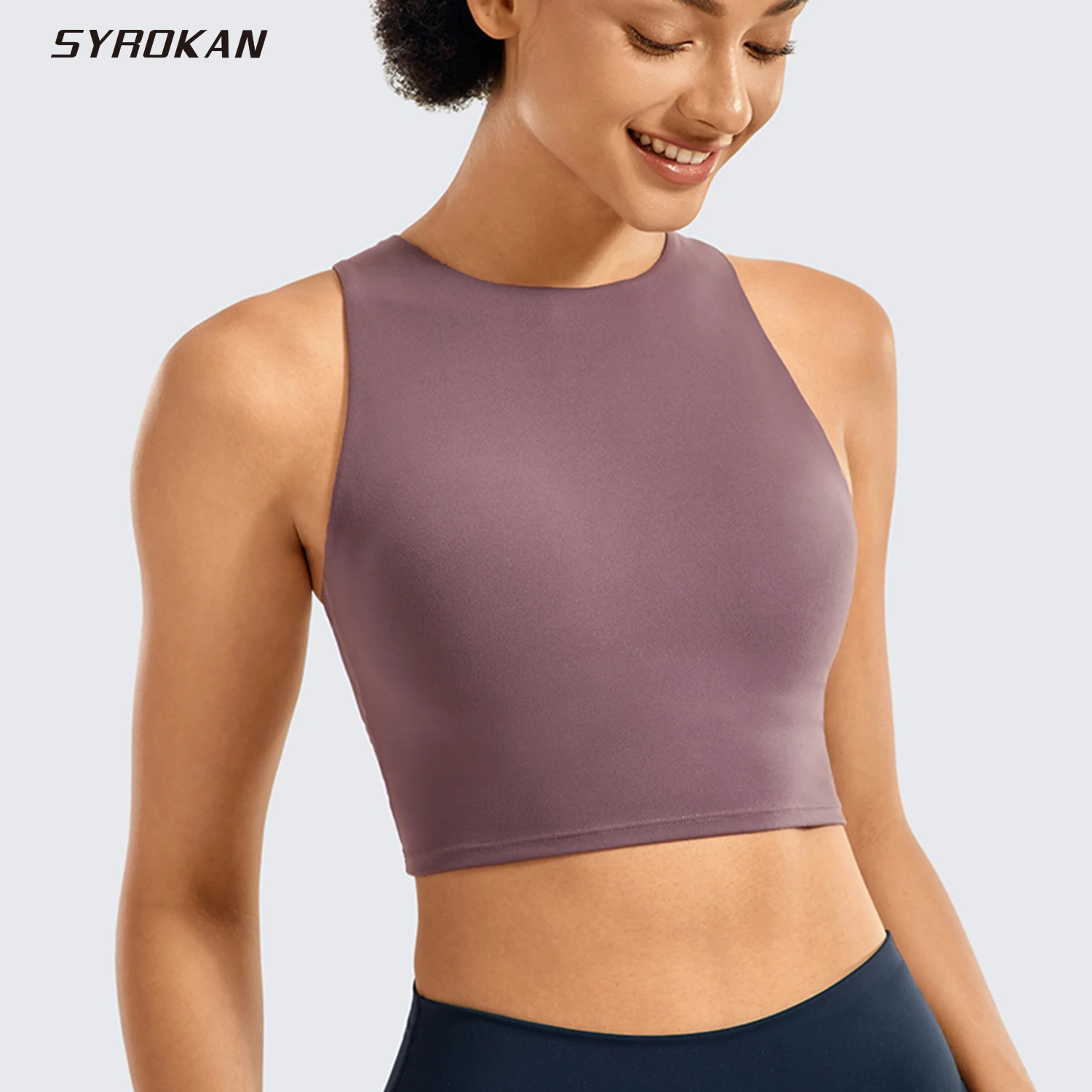 longline yoga bra