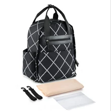 Многофункциональная сумка для мам, большой рюкзак для подгузников, водонепроницаемые дорожные сумки для прогулочная коляска, YIN013