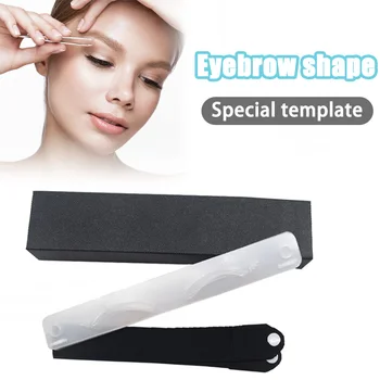 

12pcs/set Different Eyebrow Template Eyebrow Stencil with Headwear Strap DIY Eyebrow Shaper Brow Stencils Card LDO99