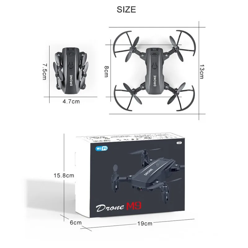 Mini Drone Children's Toys Halloween Christmas Children's Gifts Folding ABS 360 Dgree Roll Remote Control