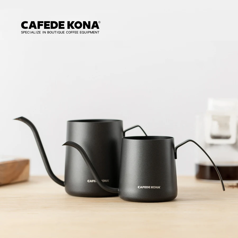 Кофейник гусиная шея чайник кофе Капельное Pour over pot 8 унций/12 унций spiky носик мини