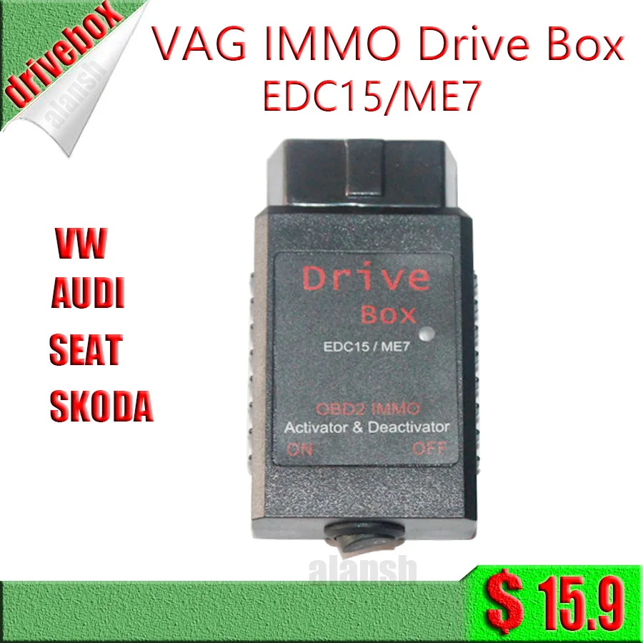 Эмулятор привода VAG IMMO Деактиватор и активатор OBDII для Bosch EDC15/ME7 VW Audi SEAT SKODA