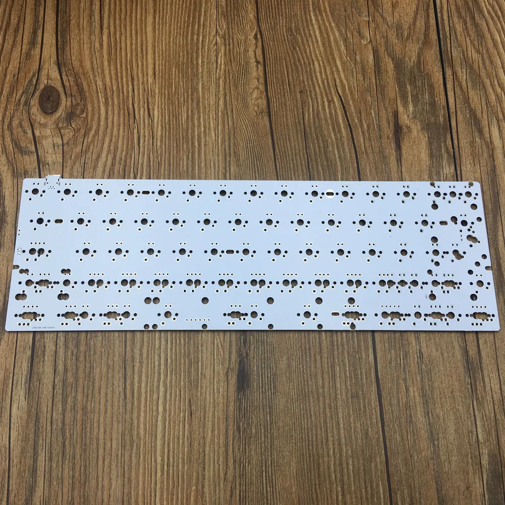 Plaque Montage Alu Pour Clavier GH60/GK64 - Anodisée, Stabilisateurs Montés Plaque