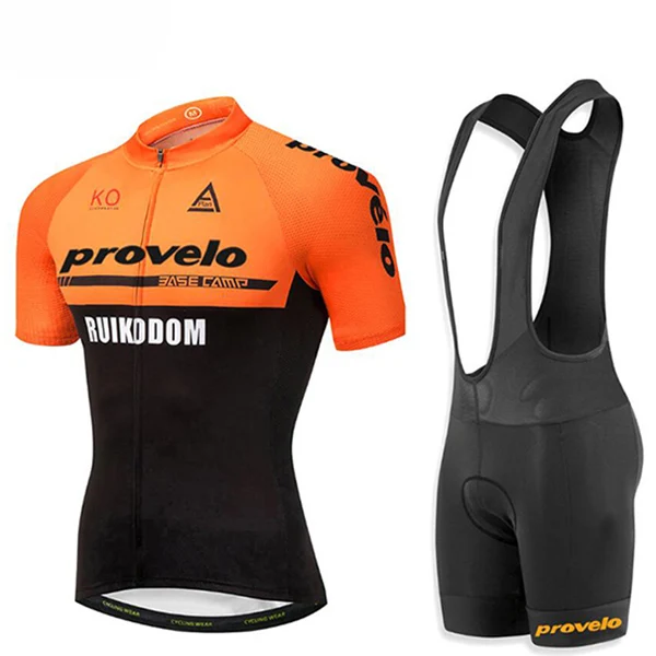 Provelo Pro Team Велоспорт Джерси наборы дышащая сетчатая ткань джерси 9D гель кремний коврик эластичные шорты MTB велосипед одежда для велоспорта - Цвет: Серебристый