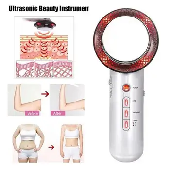 

3 In 1 Slimming Instrument Body Massager Device Face Lifting Tool Infrared Ultrasonic Fat Burner Weight-loss Skin Care Machine