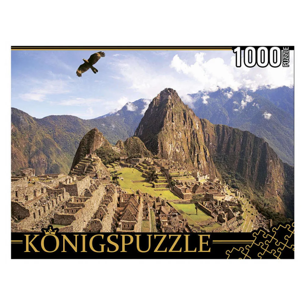 Пазл Мачу-Пикчу Konigspuzzle 1000 деталей Рыжий Кот
